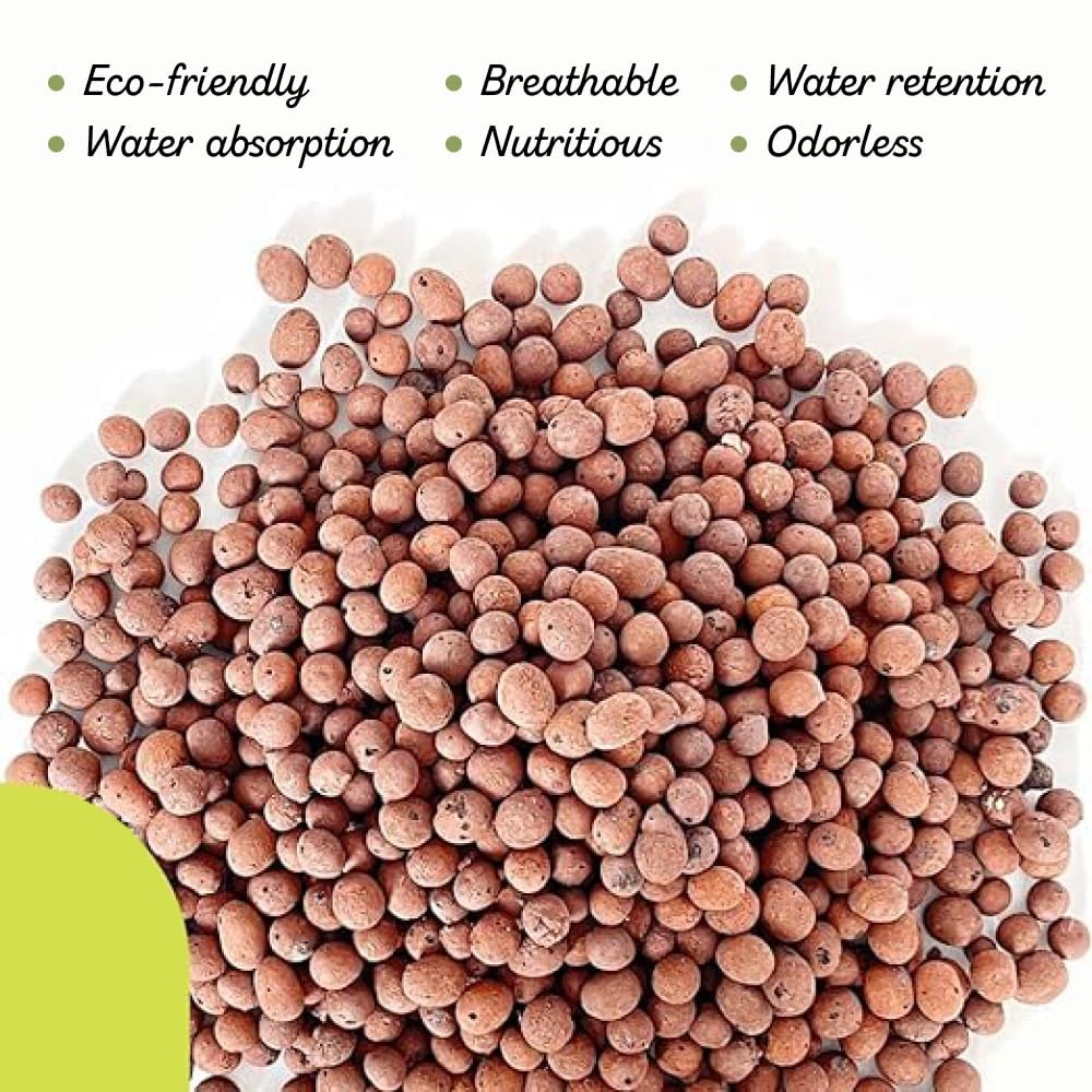 Clay Pebble Growing - ดินอัดเม็ดสำหรับปลูกพืชไร้ดิน 30 ลิตร ออร์แกนิค เลอคาบอลส์ ค่า