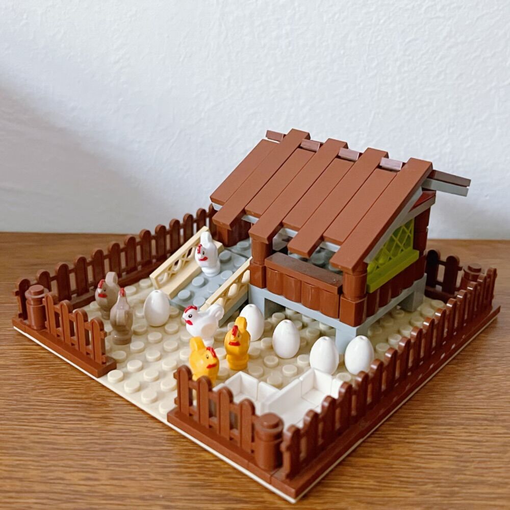 โมเดลบ้านไก่ MOC ใหม่, บล็อกตั - Urban Farming Education บทวิจารณ์และราคา