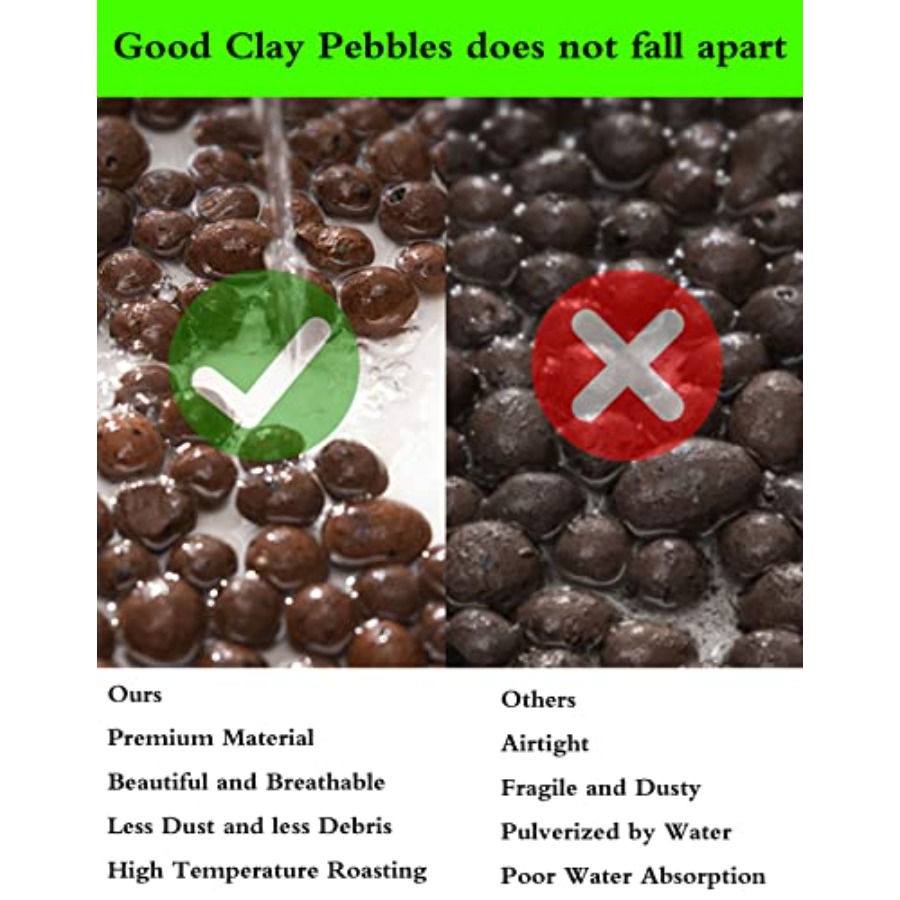 หินดินเหนียว Voulosimi สำหรับป - Clay Pebble Growing บทวิจารณ์และราคา