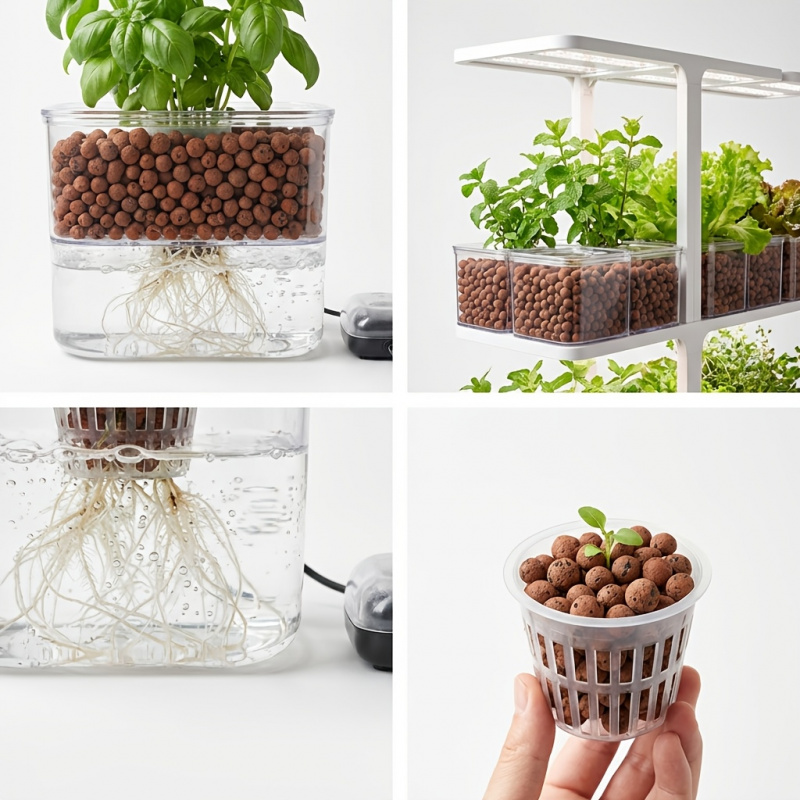 ดินเผา Leca แบบขยายตัว 0.45 กก - Clay Pebble Growing บทวิจารณ์และราคา